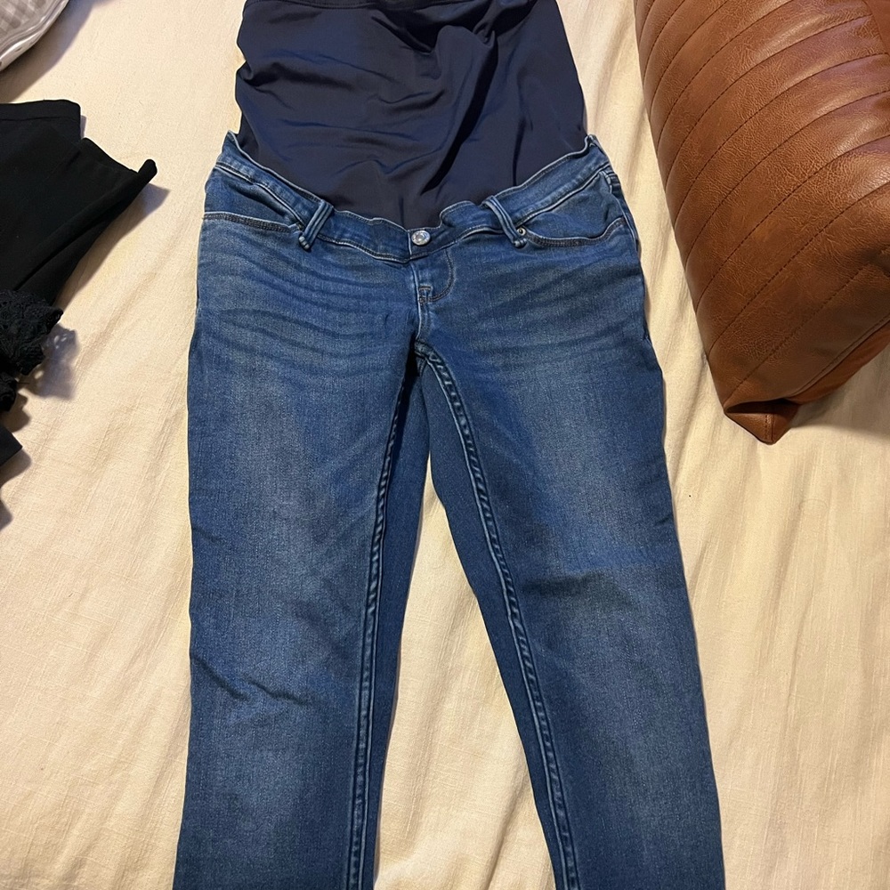 Abercrombie & Fitch Blue Women Jeans Jeggings